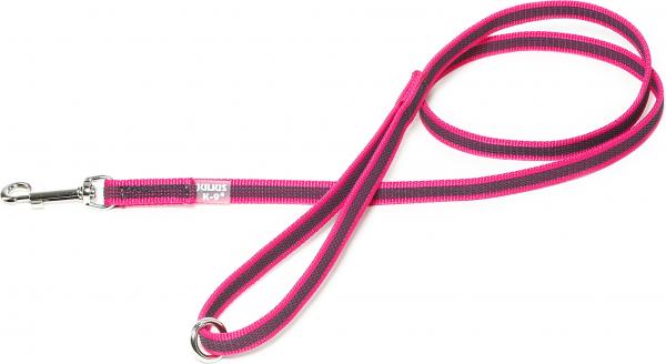 Antislip Hondenriem - 14mm x 1,2m - Met Handvat & O-ring - Roze
