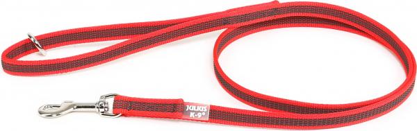 Antislip Hondenriem - 14mm x 1,2m - Met Handvat & O-ring - Rood afbeelding