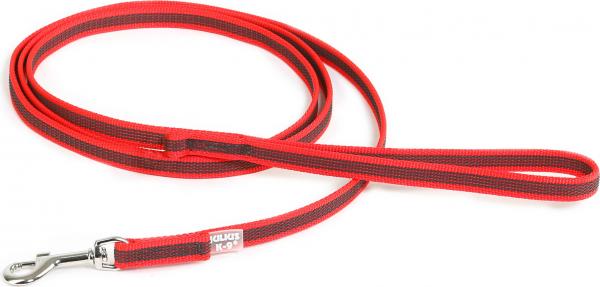 Antislip Hondenriem - 14mm x 2m - Met handvat - Rood