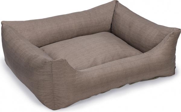 BEEZTEES Ligbed Sofixa - Hondenmand - Taupe - 95x80x25 cm