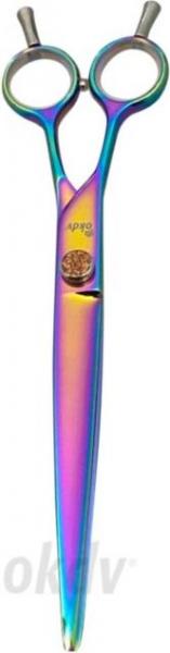 Titanium serie gebogen schaar 7,5" Links