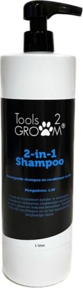 2 in 1 Shampoo en conditioner 1 ltr