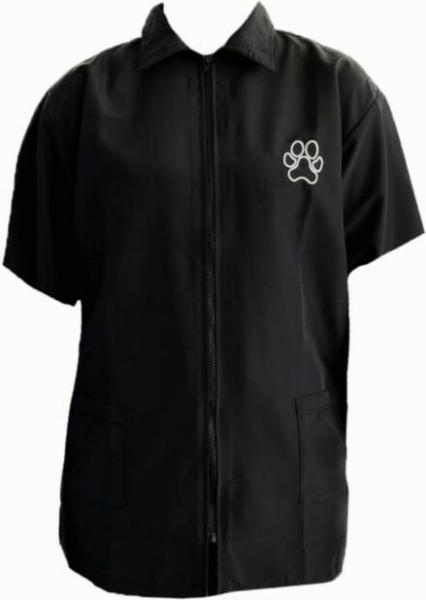 Trimshirt zwart - Maat 3XL