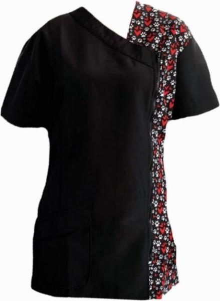 Trimshirt zwart