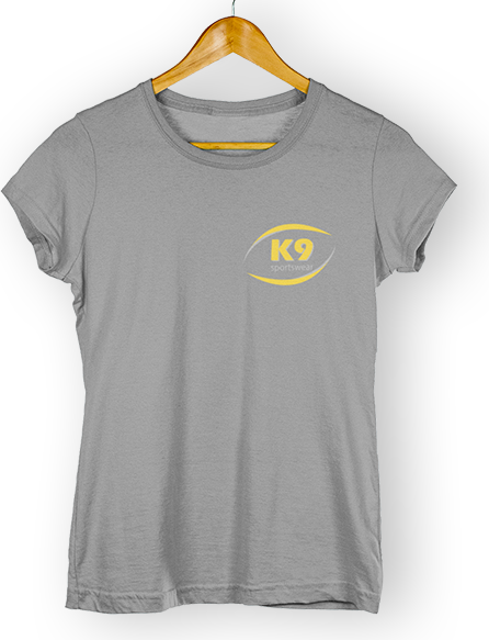 T-shirt Dames Grijs - K9 Sportswear