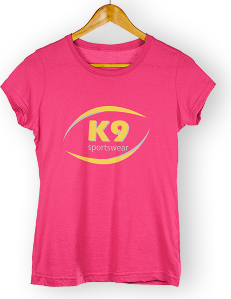T-shirt Dames Roze - K9 Sportswear