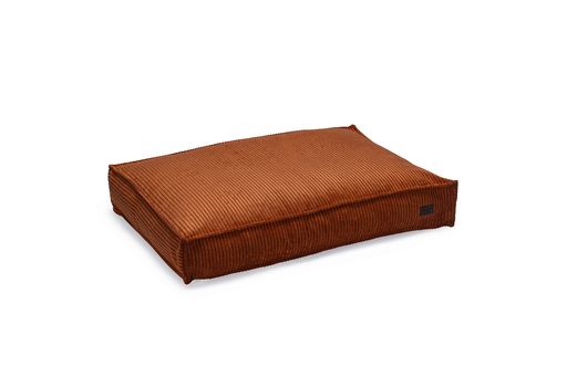 Designed by Lotte Ribbed - Hondenkussen - Terracotta - 100x70x15 cm