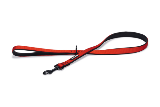 Beeztees parinca premium - hondenriem - nylon - red - 120 cm x 20 mm