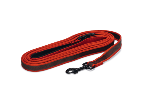 Beeztees weblijn - nylon - rood - 5m