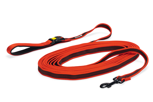 Beeztees weblijn - nylon - rood - 10m