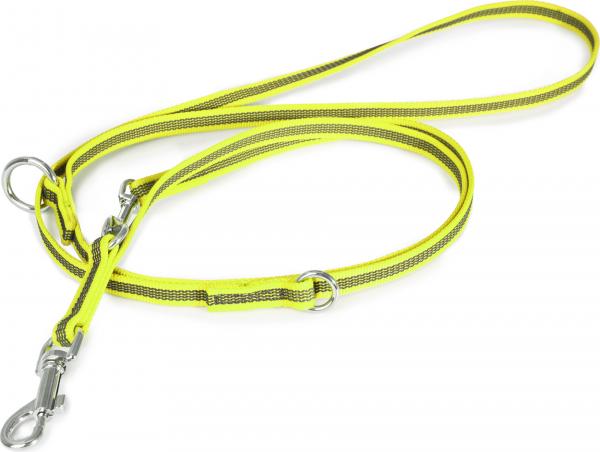 Antislip Hondenriem - Verstelbaar 14mm x 2,2m - Neon