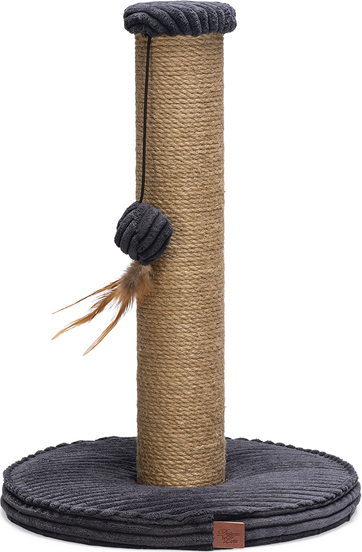 Designed by Lotte Ribbed - Krabpaal - Antraciet - 35x35x50 cm