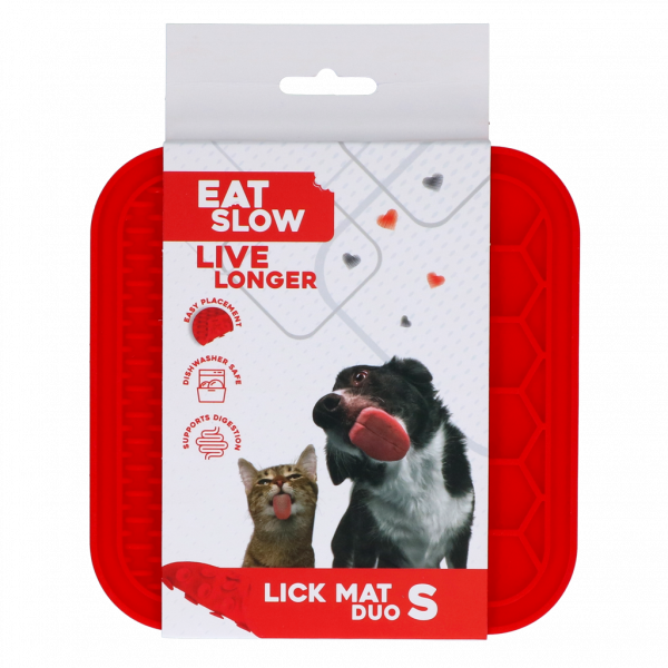 Eat Slow Live Longer - Likmat Duo - S - Rood