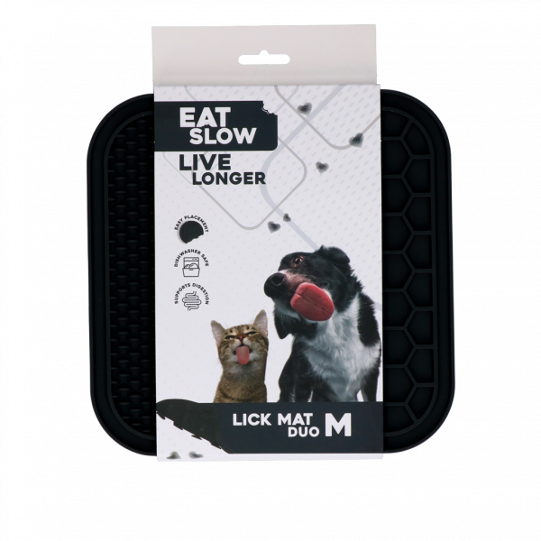 Eat Slow Live Longer - Likmat Duo - M - Zwart
