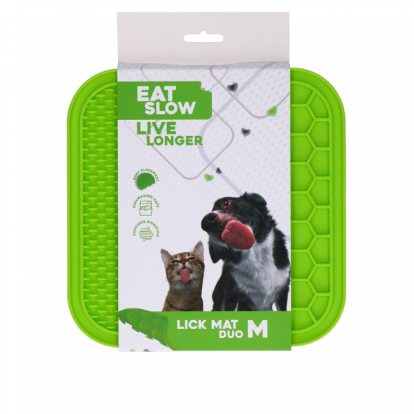 Eat Slow Live Longer - Likmat Duo - S - Groen