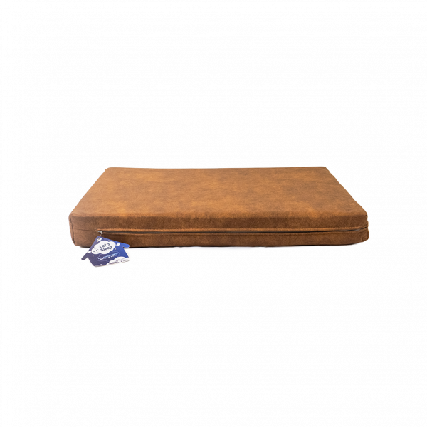 Let&apos;s Sleep Mellow Mattress 100x75x10 Cognac afbeelding