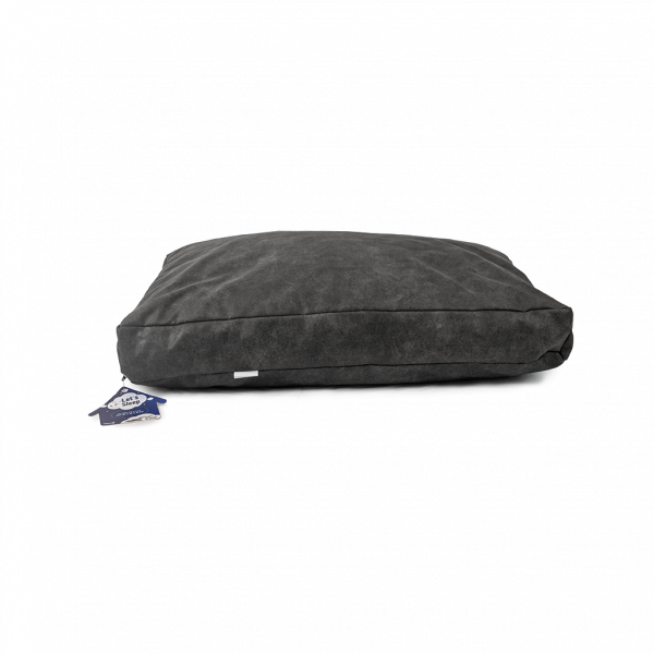 Let&apos;s Sleep Plush Pillow 100x75x10 Anthracite afbeelding