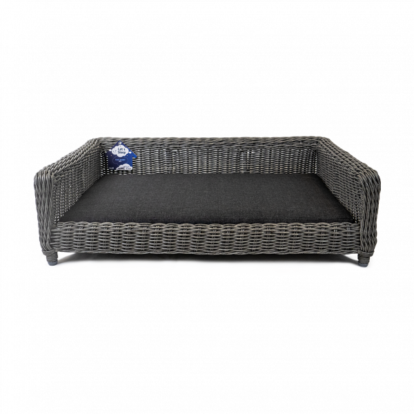 Let's Sleep Cozy Basket rotan L