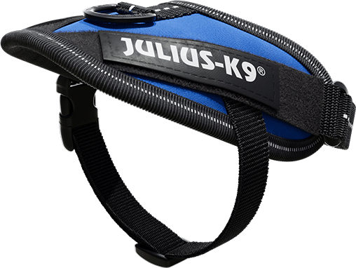 Julius K9 Harnas blauw maat 3 82-115cm Julius K9 Harnas blauw maat 3 82-115cm