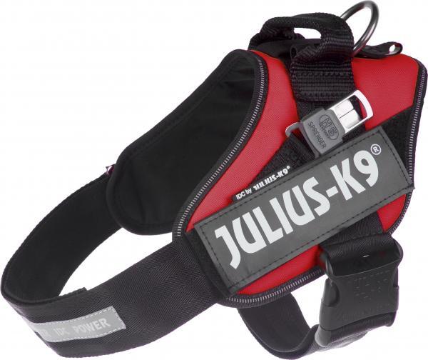 Julius K9 Blindengeleidehond tuig - Rood - Maat 3 afbeelding