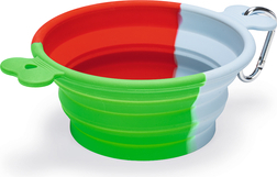 Beeztees Rua - Reisbak Hond - Silicone - Groen - 750 ml