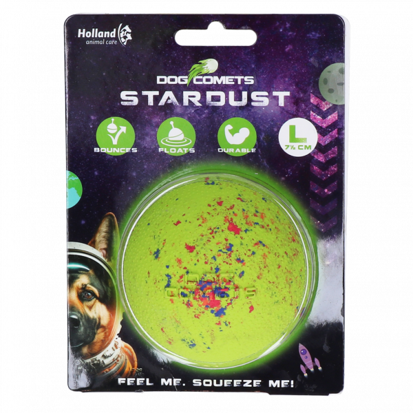 Dog Comets Ball Stardust Groen L