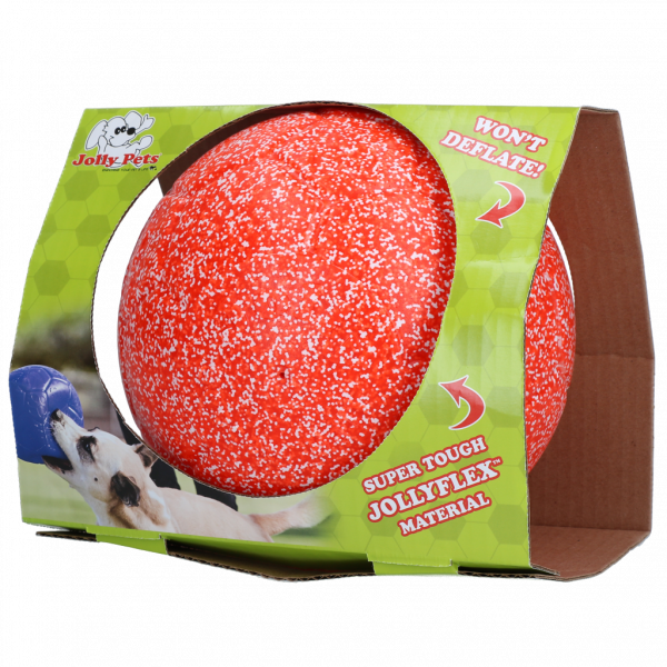 Jolly Pets Jolly Soccer Ball 20cm OranjeWit