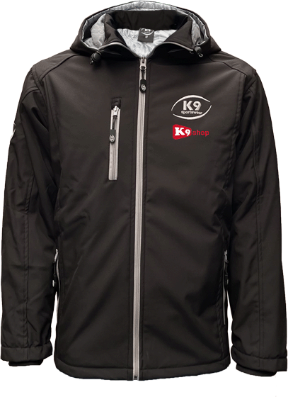 K9 Sportswear jas - Grijs - Unisex inclusief bedrukking