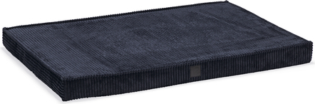 Designed by Lotte Ribbed - Orthopedisch Benchkussen - Donkerblauw - 108x69x8 cm afbeelding