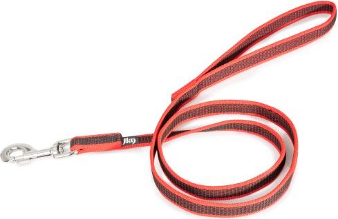 Antislip Hondenriem - 20mm x 1,2m - Met handvat - Rood