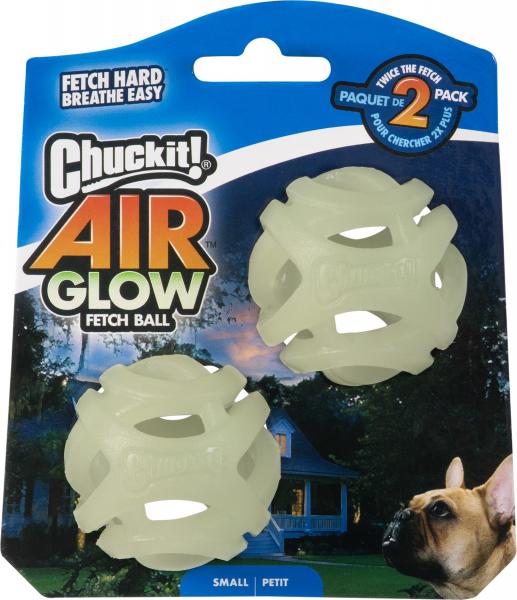 Chuckit Max glow air fetch ball S 2pk
