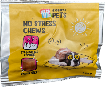 Excellent Pets - No Stress chews proefpakket - 5 treats afbeelding