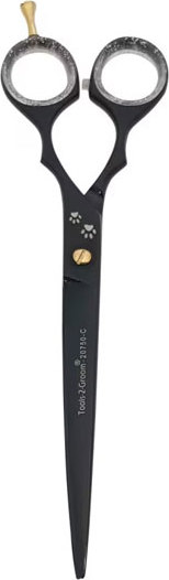 20750C Black Edge schaar gebogen 7,5