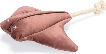 Designed by Lotte Rog Anum - Hondenspeelgoed - Velvet - Roze - 19x24x7 cm