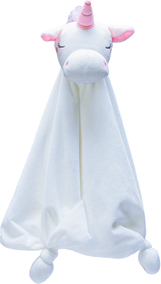 BZ PUPPY KNUFFELDOEK UNICORN WIT 50