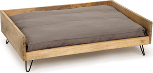 DBL HOUT LIGM TURANA HOND 100X70X28