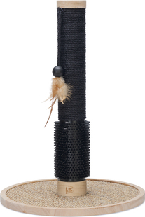 Designed by Lotte Fida - Krabpaal - Hout - Zwart/Bruin - 39,5x39,5x55 cm