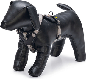 Beeztees Parinca Premium Y-Tuig - Hondentuig - Nylon - Lichtgrijs afbeelding