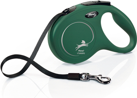 Flexi New Classic - Hondenriem - Band - Groen afbeelding