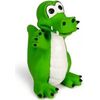 Beeztees Krokodil - Hondenspeelgoed - Groen - 12 cm | Latex speelgoed