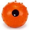Beeztees Massief Bal+Bel - Hondenspeelgoed - Oranje - 5 cm | Ballen