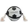 Beeztees Action Voetbal Met Touw - Hondenspeelgoed - 22 cm | Ballen