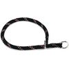 Beeztees - Halsband Hond - Rond - Nylon - Zwart - 40 cm x 8 mm | Halsbanden