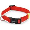 Beeztees Uni - Halsband Hond - Rood - 26-40 cm x 15 mm | Halsbanden