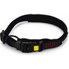 Beeztees Parinca Premium - Hondenhalsband - Nylon - Zwart - 45-50 cm x 25 mm | Halsbanden