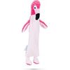 Beeztees Flatino Flamingo Idro - Hondenspeelgoed - Pluche - Roze - 41x24x11 | Knuffels
