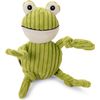 Beeztees Kikker Froggi - Hondenspeelgoed - Ribstof - Groen - 30x11x8,5 cm | Knuffels