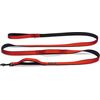 Beeztees Parinca Premium - Hondenriem - Nylon - Rood - 300 cm x 25 mm | Hondenriemen