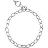 Correctieketting korte ovale schakel - RVS - 3mm x 45cm