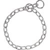 Correctieketting ovale schakel - Verchroomd - 3,2mm x 50cm